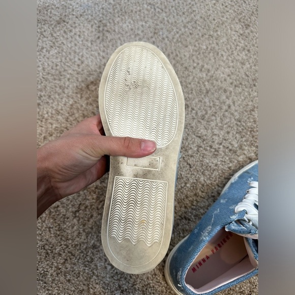 Minna Parikka denim bunny sneakers size 37 - Picture 7 of 12